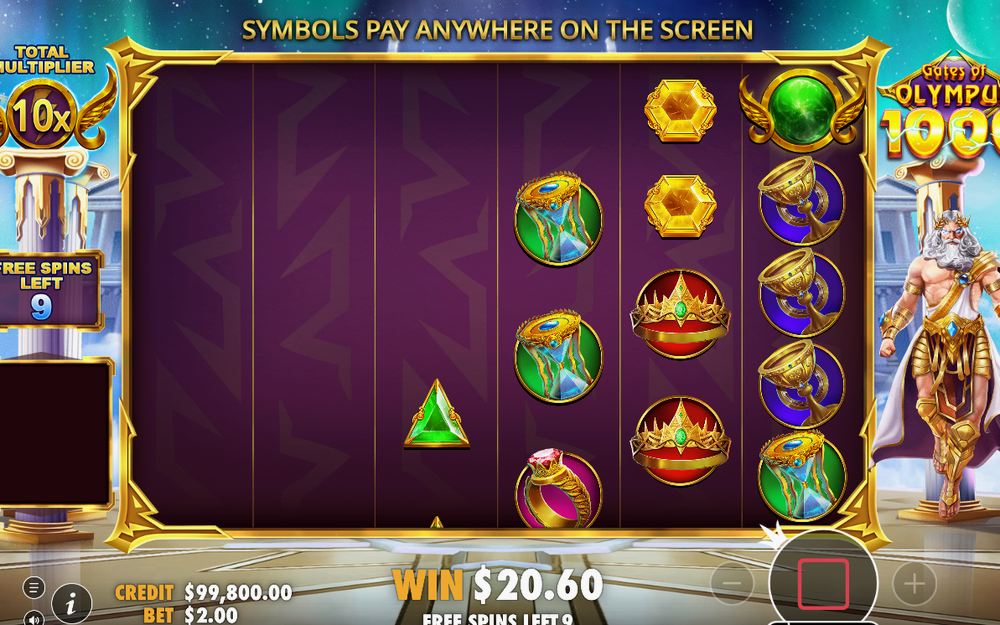 Free Spins mit den Multiplikatoren der laufenden Runde