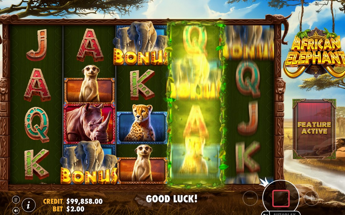 Weitere Spins nach erneutem BONUS-Treffer