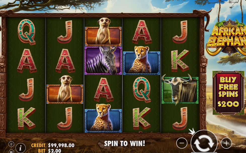 Hauptspiel mit 5x4-Raster und WILD SHAPE